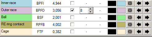 1. Marker settings