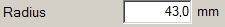 6. Radius of test mass