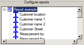 1. Configure reports