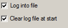 1. Log file